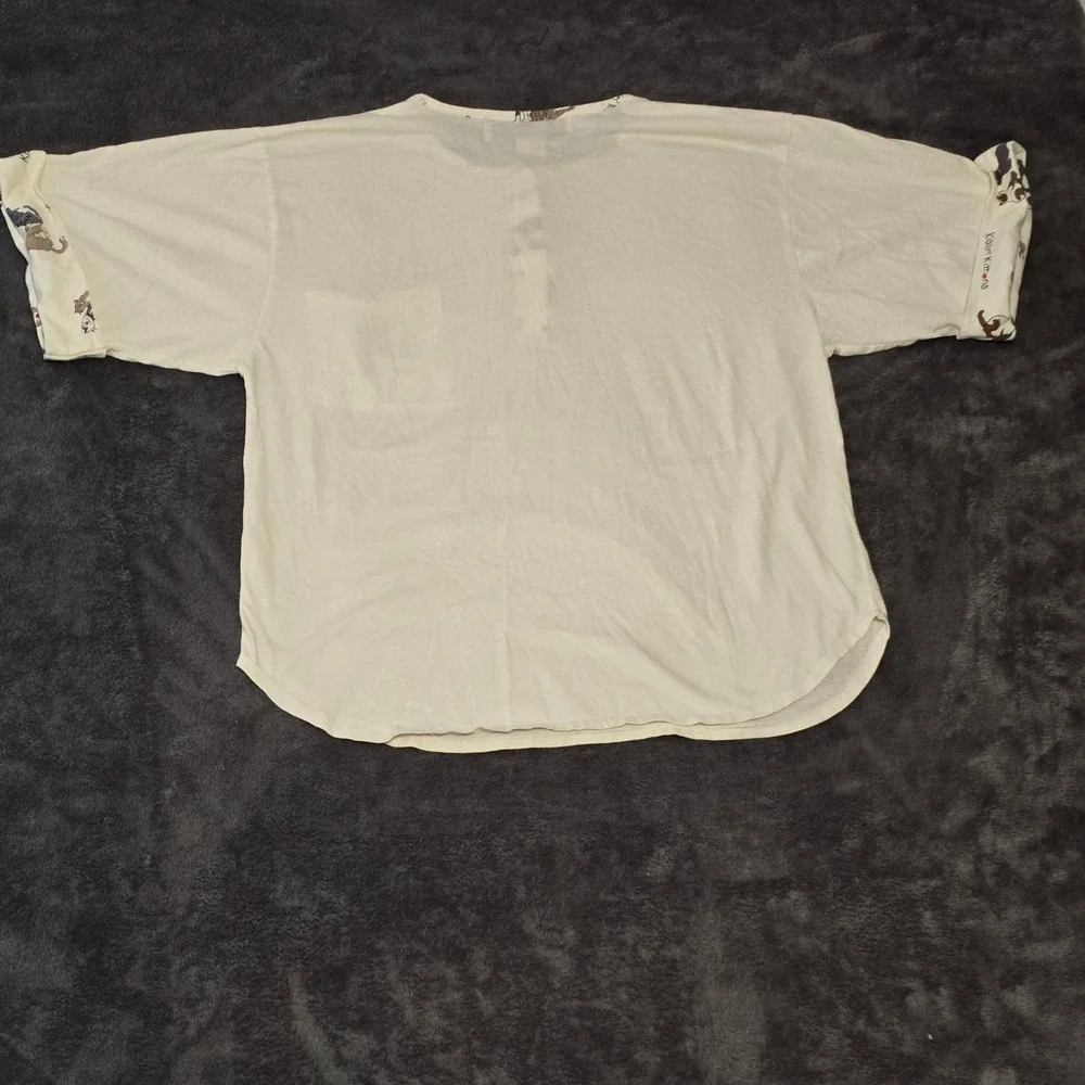 Champion Big C Logo T-Shirt‎ Men's XL White Heritage Jersey Cotton Graphic Tee - Picture 7 of 16